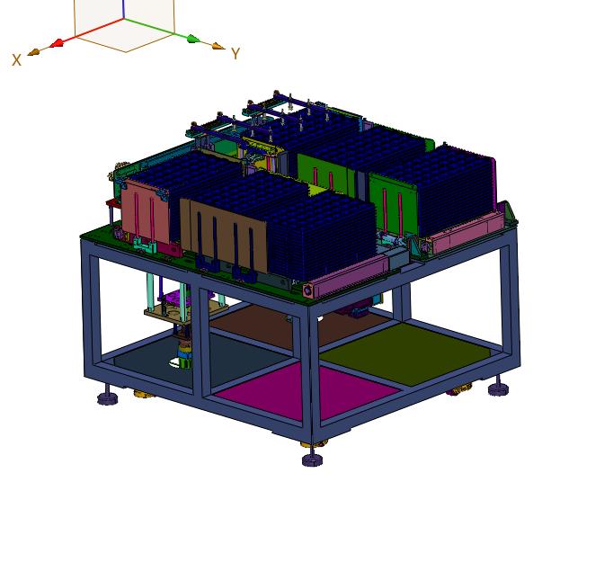 电子元器件料盘收堆装置