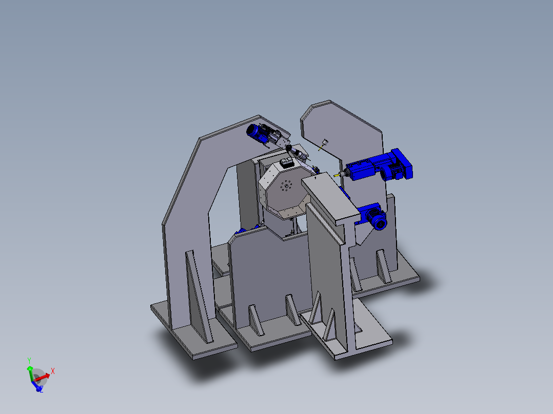 多轴多工位加工设备  STEP