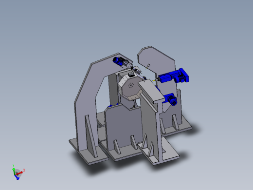 多轴多工位加工设备  STEP