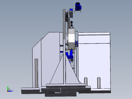 多轴多工位加工设备  STEP左视缩略图