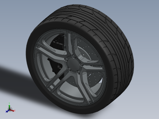 轮毂、轮胎(125)