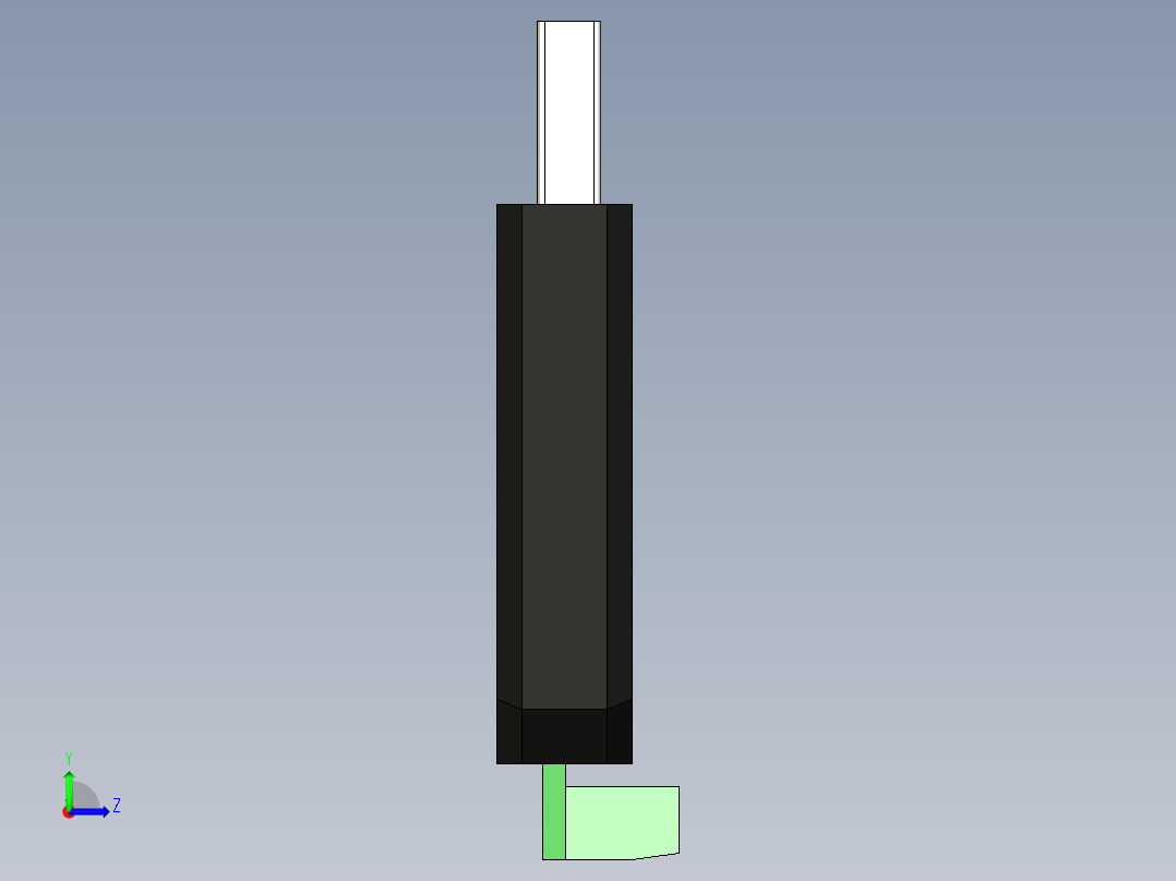USB至RS485转换器适配器左视图