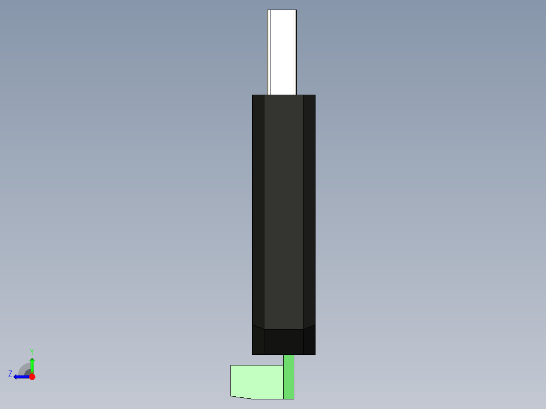 USB至RS485转换器适配器右视图