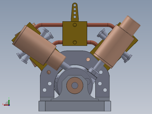 蒸汽机4-cylinder-v-shaped-oscillating-steam-eng-模型格式为 sw后视缩略图