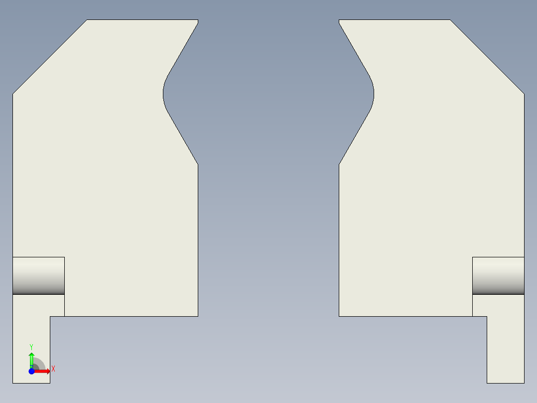 高马兹 XC-100XT-6 部件翻转夹具前视图