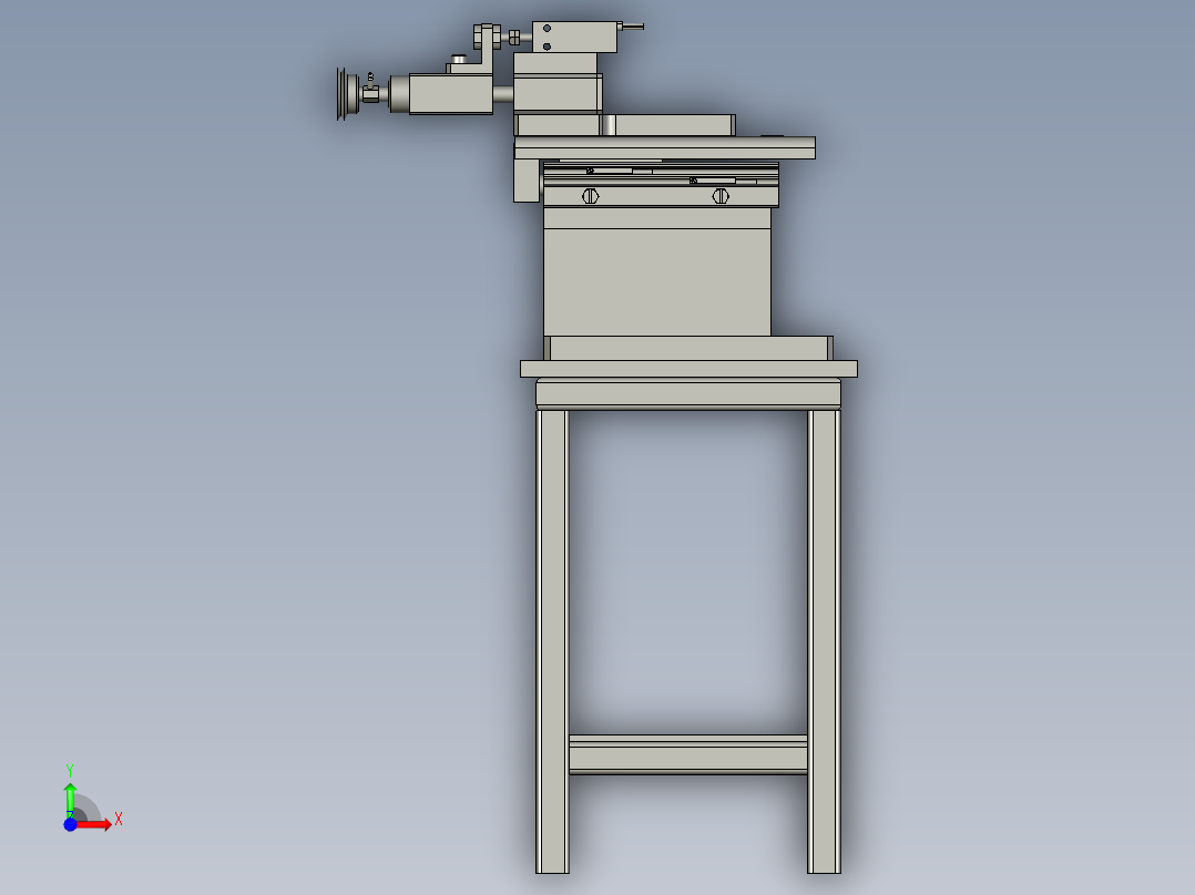 平板玻璃生产线上机械手吸盘前视图