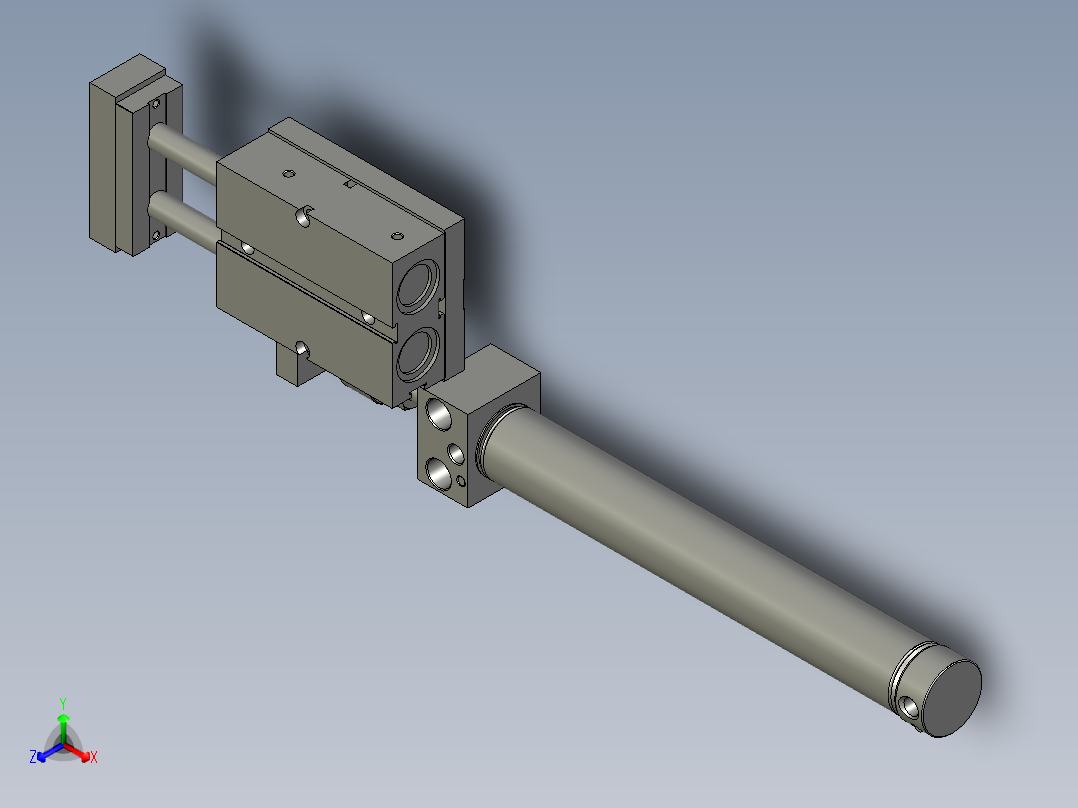前端后复件装配体1