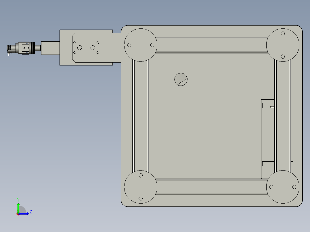 BBBB-正极片分料组件左视图