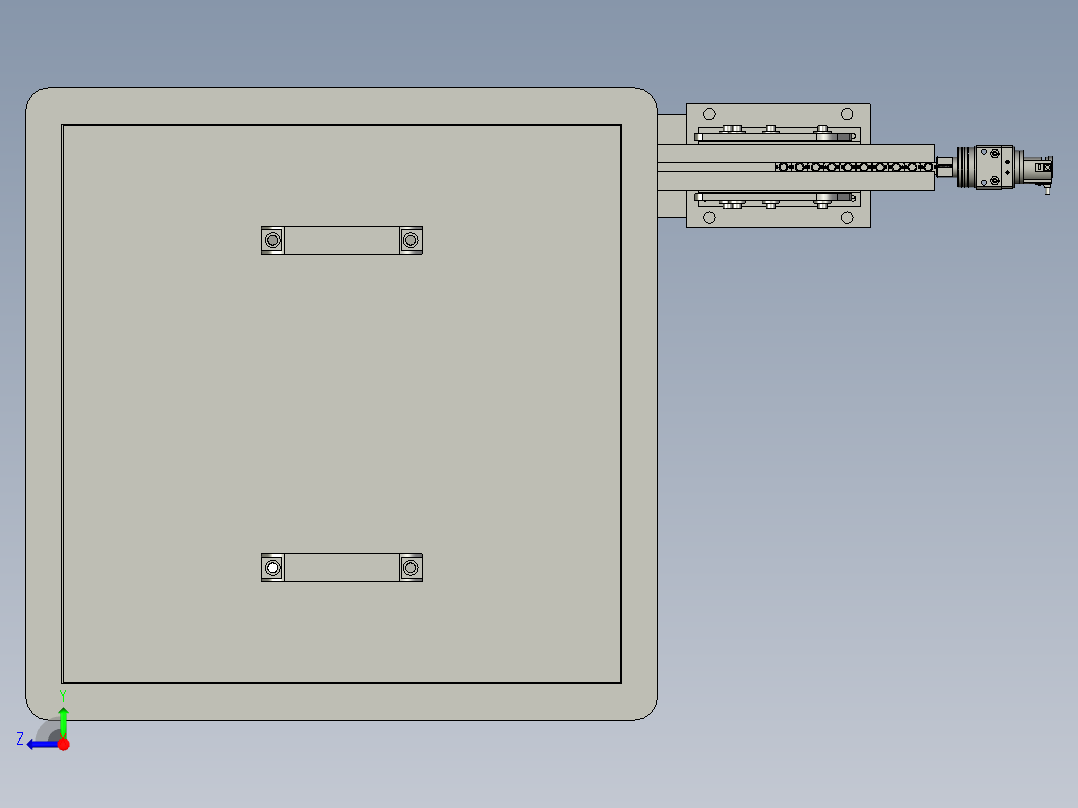 BBBB-正极片分料组件右视图