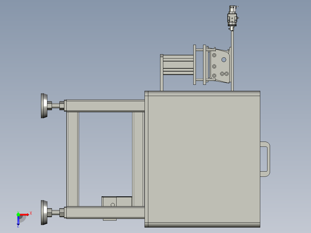 BBBB-正极片分料组件俯视图