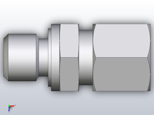 公螺柱连接器GE08LMEDCF俯视缩略图