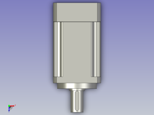 IB60-25P1S2OP2-品行减速机-配松下伺服-R20俯视缩略图
