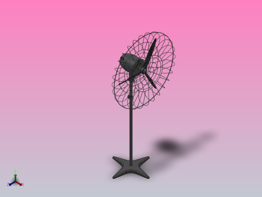 JF工业电风扇[750座地式]