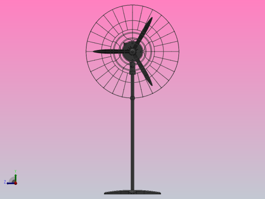 JF工业电风扇[750座地式]右视缩略图