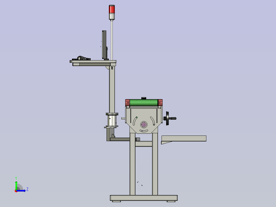 贴片机产线设计左视图