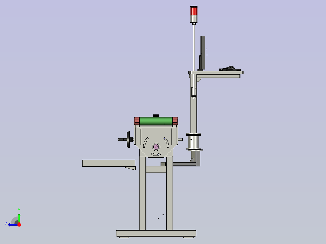 贴片机产线设计右视图