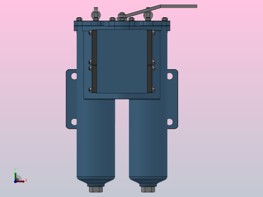 SPL系列双通网片式油滤器(SPL15-40)_SPL15前视缩略图