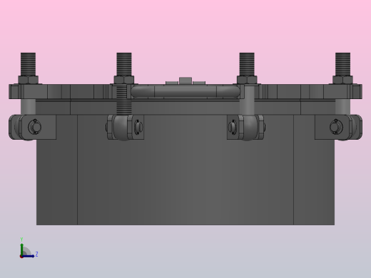 椭圆形回转盖快开人孔_人孔 450×350-6左视缩略图