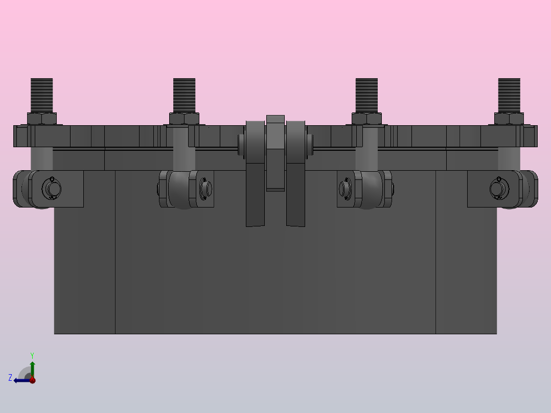 椭圆形回转盖快开人孔_人孔 450×350-6右视图