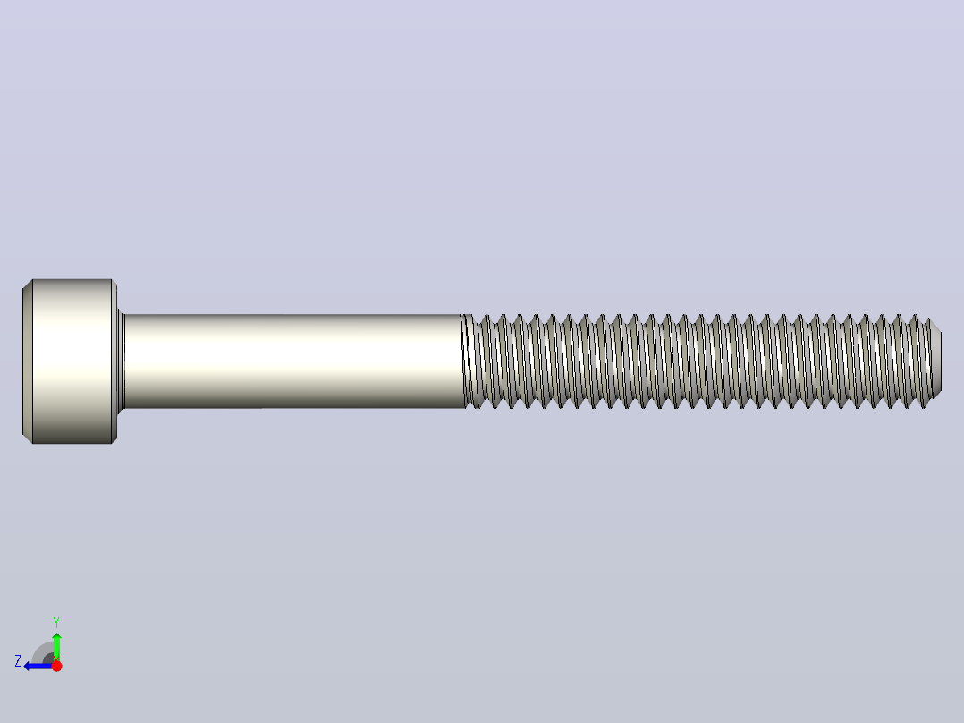 DIN_EN_ISO_4762_M4x35.ipt内六角螺钉右视图