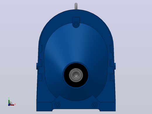 RX67底脚轴伸式安装斜齿轮减速机RX67-Y0.25-4P-71-M1-0°前视缩略图