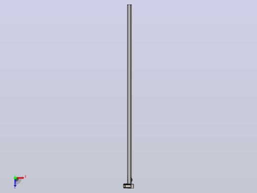 皮带直线轴半封闭可选导轨TPA-HNB-65S-90-L2650-RU-C-P10-N3俯视缩略图
