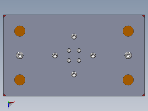 风叶入轴压入工装俯视缩略图