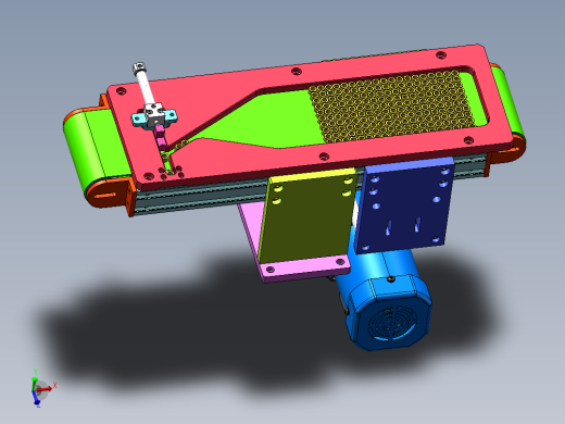 铜套自动送料机构sw18可编辑