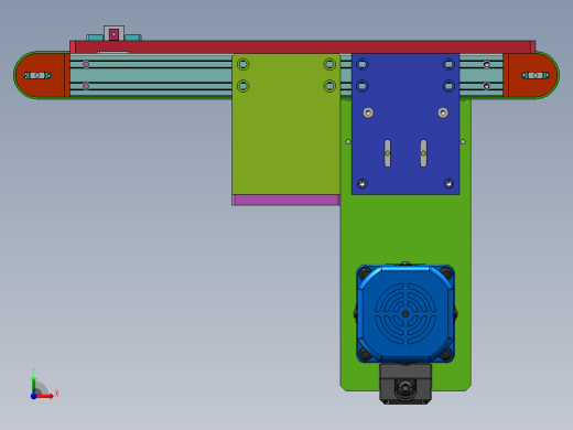 铜套自动送料机构sw18可编辑前视缩略图