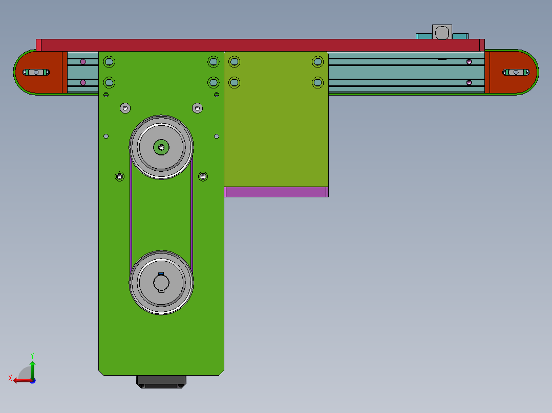 铜套自动送料机构sw18可编辑后视图
