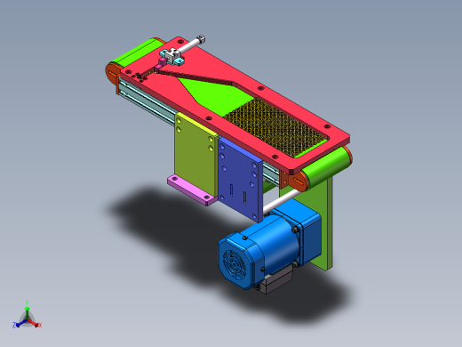 铜套自动送料机构sw18可编辑正等轴测缩略图