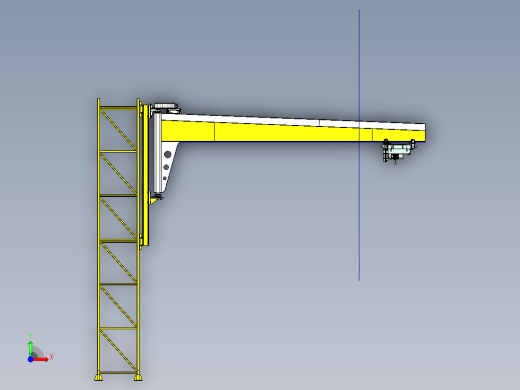 10米龙门起重机前视缩略图