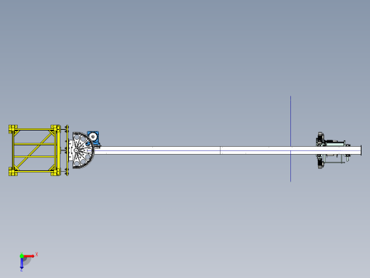10米龙门起重机俯视缩略图