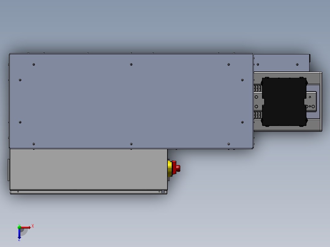 E24-自动托盘堆垛机设备俯视图