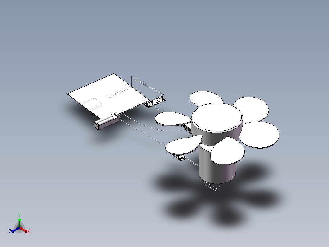 风扇电路 (100)+24.2.29 002正等轴测图