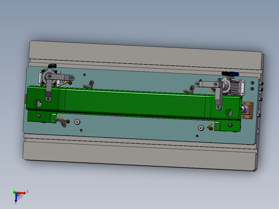 异形钢件加工用工装