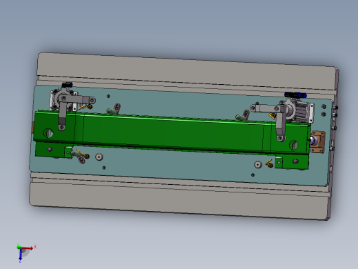 异形钢件加工用工装