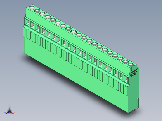 DEGSON DG500 系列 5.05.087.62mm 接线端子-DG500HH-5.0-20P-14-00AH