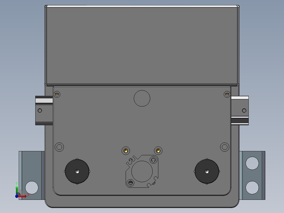 机械设计剥线机前视图
