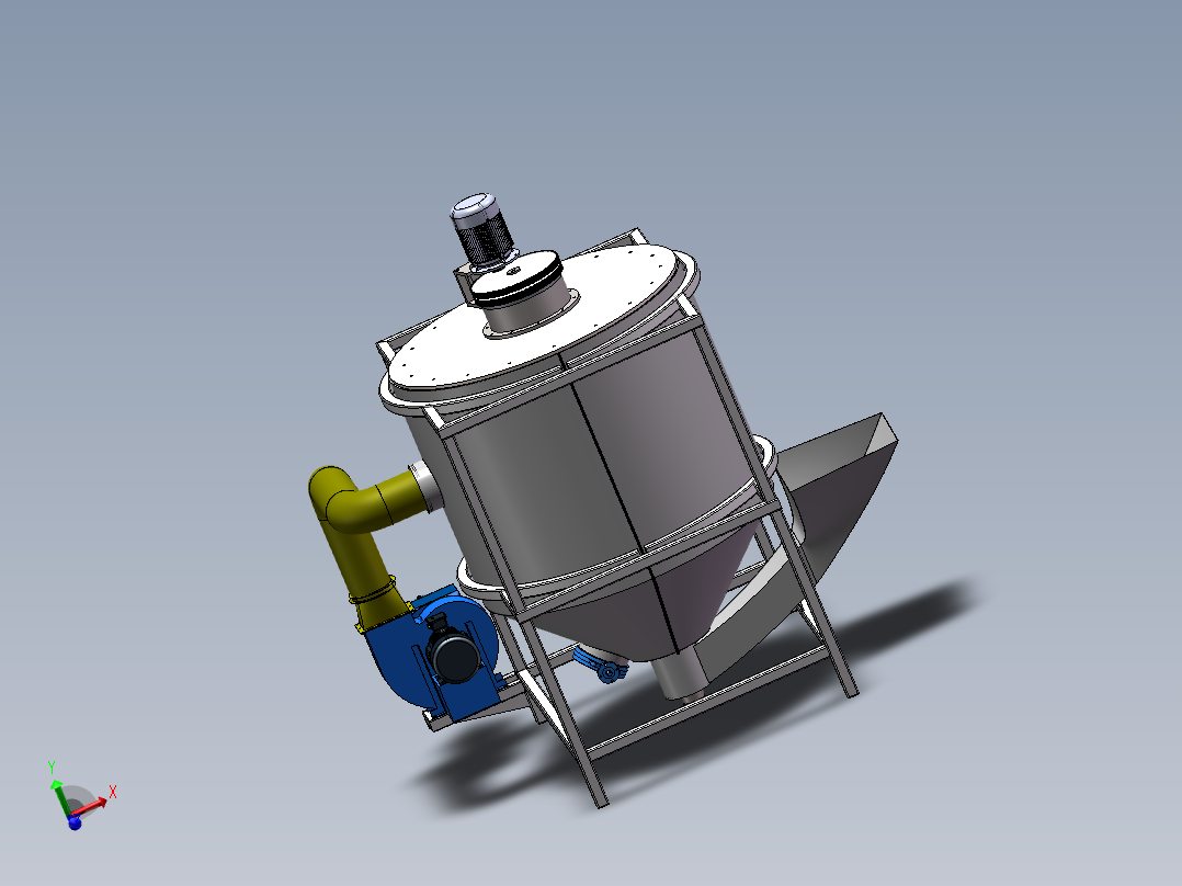 基于SolidWorks的粮食烘干机设计-LW资料