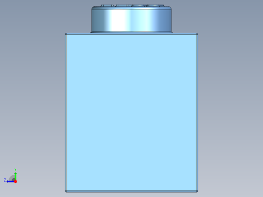 乐高套装 4421基本积木-4172684 - 3009 Medium Blue Brick 1 x 6.STEP右视缩略图