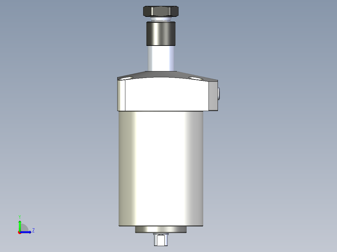 KOSMEKWHE2500-2GRD多系列多零件图纸模型左视图