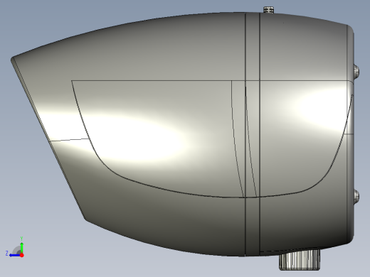 小型家用加湿器结构设计及水箱模具设计含proe三维及16张CAD图右视缩略图