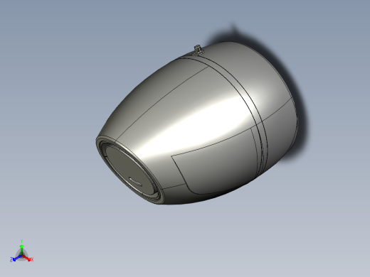 小型家用加湿器结构设计及水箱模具设计含proe三维及16张CAD图正等轴测缩略图