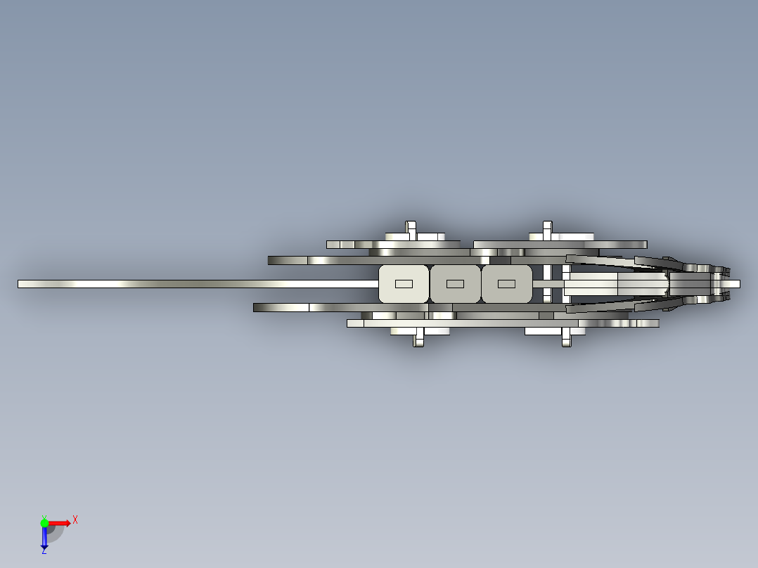 创意木制龙俯视图
