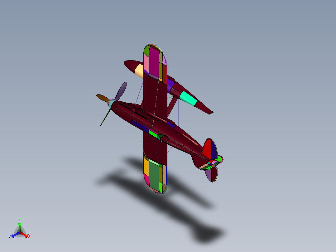 意大利螺旋桨水上飞机
