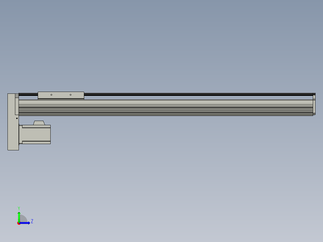 CCTL模组螺杆-TL135-S650-BM左视图