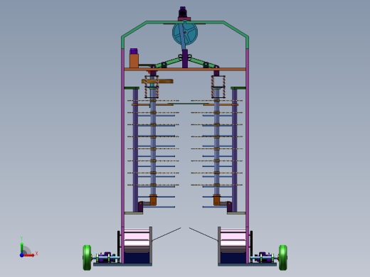 蓝莓收获机前视缩略图