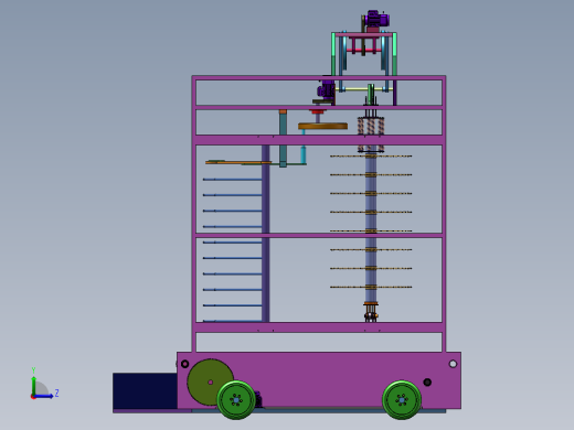 蓝莓收获机左视缩略图