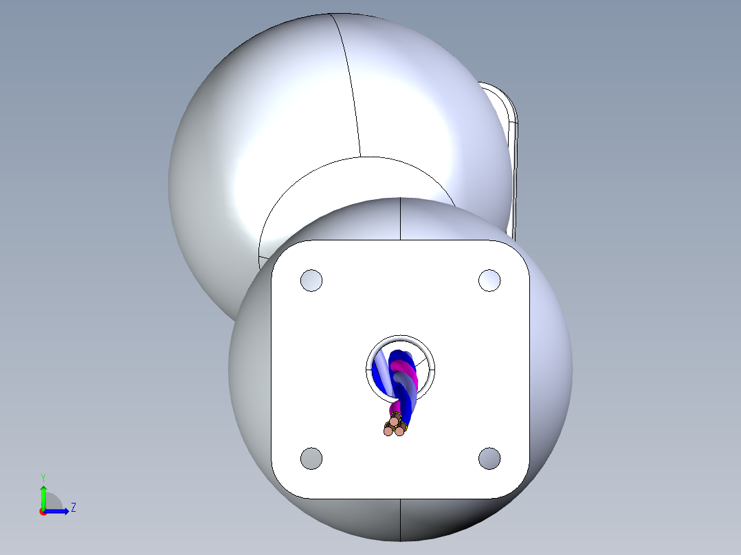 球铰double-ball-hinge-1.snapshot.1左视图